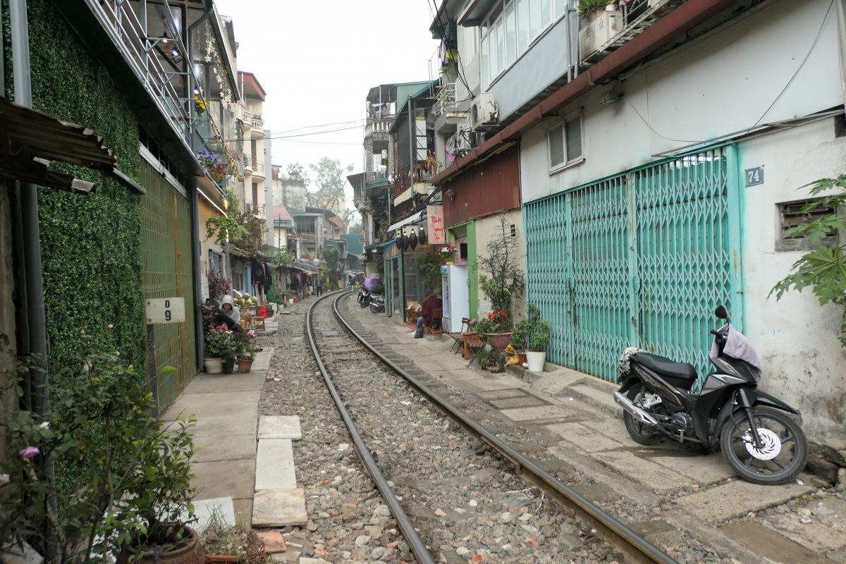 Tåget genom Hanoi