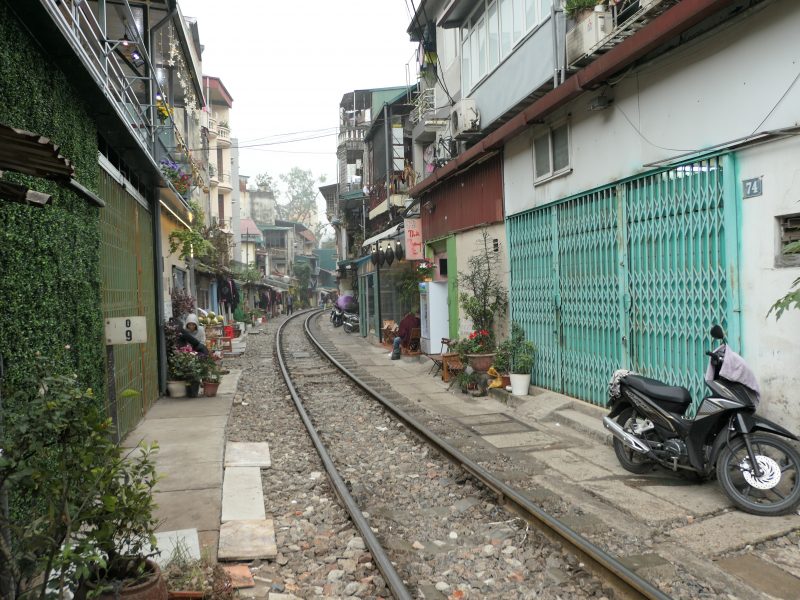 Tåget genom Hanoi